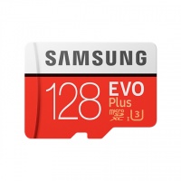 Samsung EVO Plus microSDXC 128GB Class 10 UHS-I, SD adapter